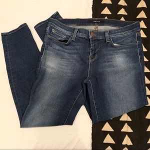 J Brand Skinny Crop Affinity Jeans Size 30